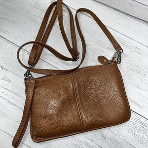 Befen‎ Leather Wristlet Clutch Wallet Purses Small Envelope Crossbody Bag